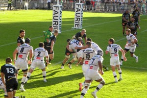 Pour sa première apparition avec Brive, Damien Jourdain s'est employé et a réalisé une bonne première