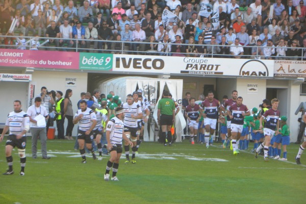 Les joueurs du CA Brive sont rentrés sur la pelouse contre Bordeaux avec le désir d'effacer le match contre Toulon
