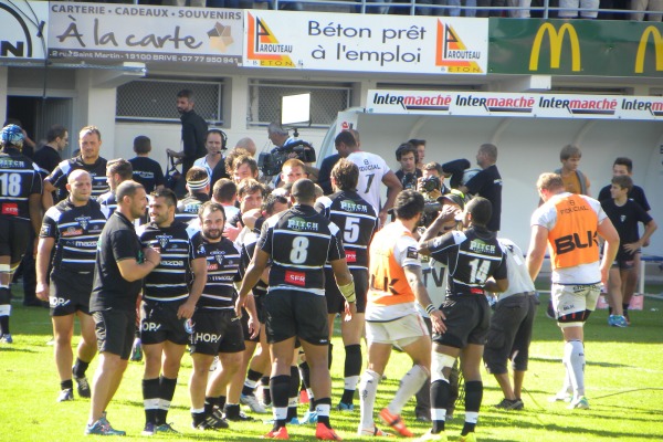 Les brivistes sont soulagés à la suite de leur victoire contre Toulouse et peuvent voyager à Bayonne plus sereinement