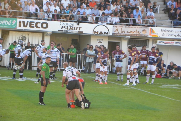 Pour sa première titularisation avec le CA Brive, Thomas Acquier a parfaitement répondu aux attentes