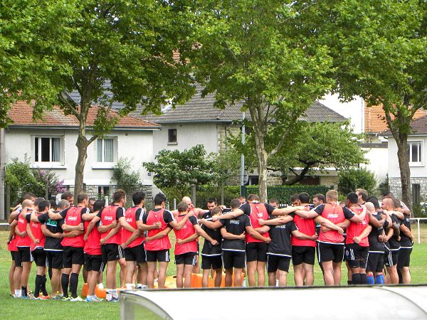 Entrainement CA Brive - juillet - saison 2015/2016