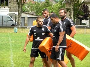 Entrainement CA Brive - juillet - saison 2015/2016