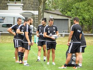 Entrainement CA Brive - juillet - saison 2015/2016