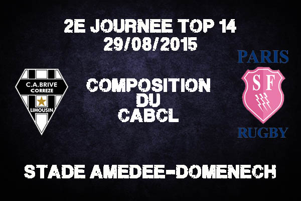 Composition Brive Stade Français Top 14 : répéter le passé