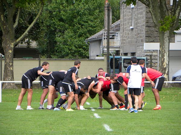 Entrainement CA Brive - preparation deplacement Toulouse - saison 2015/2016
