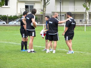 Entrainement CA Brive - preparation deplacement Toulouse - saison 2015/2016