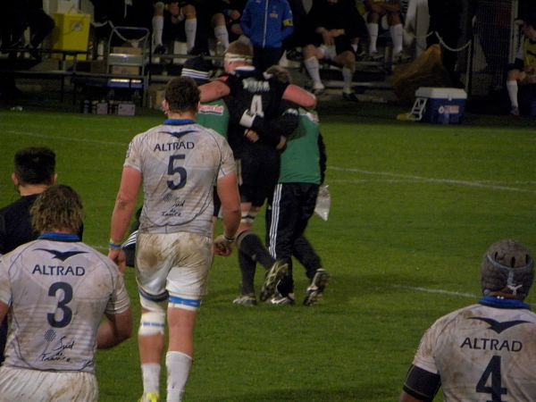 Touché à la cheville contre Montpellier, le deuxième ligne du CA Brive Peet Marais devrait manquer plusieurs semaines