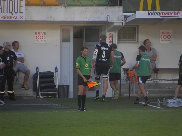 Top 14 Brive Stade Français : Peet Marais sort tête basse du terrain
