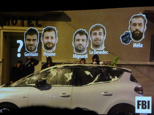 Lors de la soirée Oscar Midi Olympique, Romain Magellan a démasqué le gang du CA Brive !