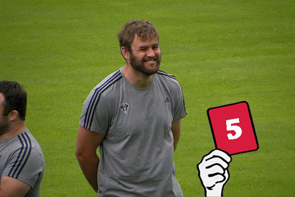 A la suite d'un mauvais geste lors du déplacement à Worcester en Challenge Cup, le 2e ligne du CA Brive Johan Snyman écope de cinq semaines de suspension