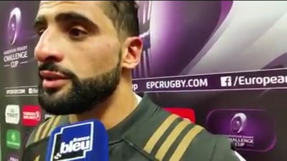 Le capitaine et 3e linge du CA Brive Saïd Hirèche revient sur la victoire de Brive face à Enisei-STM en répondant aux questions des journalistes