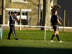Victime d'une fracture de la main lors du match à Castres, le 3e ligne du CA Brive Petrus Hauman travaille physiquement pour préparer son retour sur les terrains