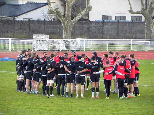 Les joueurs du CA Brive se préparent pour leur prochaine rencontre qui aura lieu à Clermont dans le cadre de la 18e journée du Top 14
