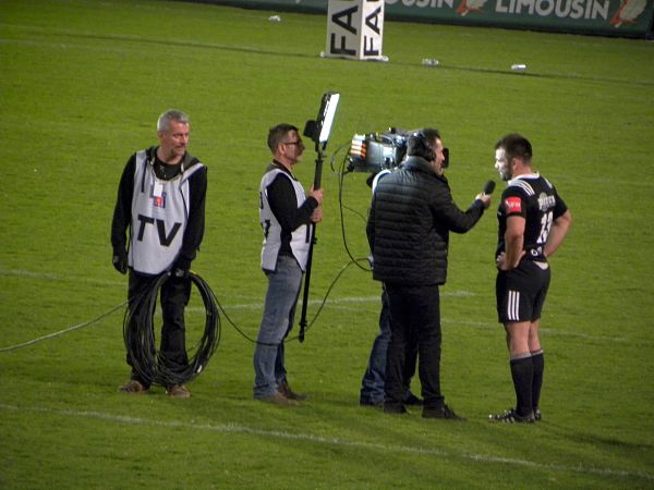 Auteur de l'essai de la victoire de Brive face à Castres, Arnaud Mignardi répond aux questions de Rugby + à l'issue de la rencontre