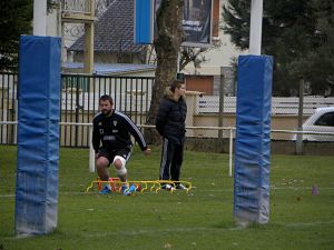 Blessé au genou juste avant le début de la saison, Benjamin Pètre travaille dur pour revenir au plus vite au sein du CA Brive