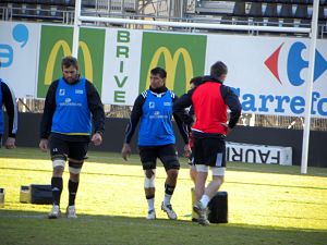 Le 3e ligne du CA Brive Poutasi Luafutu a fait son retour dans le groupe du CA Brive après un début de saison haché par les blessures