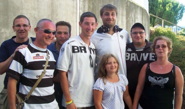 le kop cabiste avec le parrain Julien Le devedec