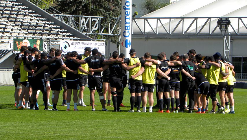 Les joueurs du CA Brive débutent leur préparation pour recevoir l'Union Bordeaux Bègles samedi en Top 14