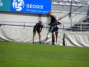 Guillaume Namy et Peet Marais poursuivent leur travail physique pour revenir au plus vite au CA Brive