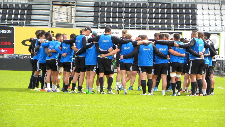 Les joueurs du CA Brive entament leur préparation pour le dernier match de la saison en Top 14 avec la réception du Castres Olympique