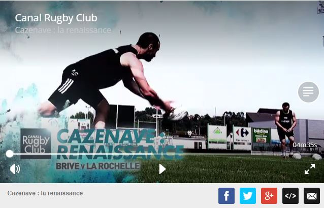 Florian Cazenave la renaissance - Canal Rugby Club