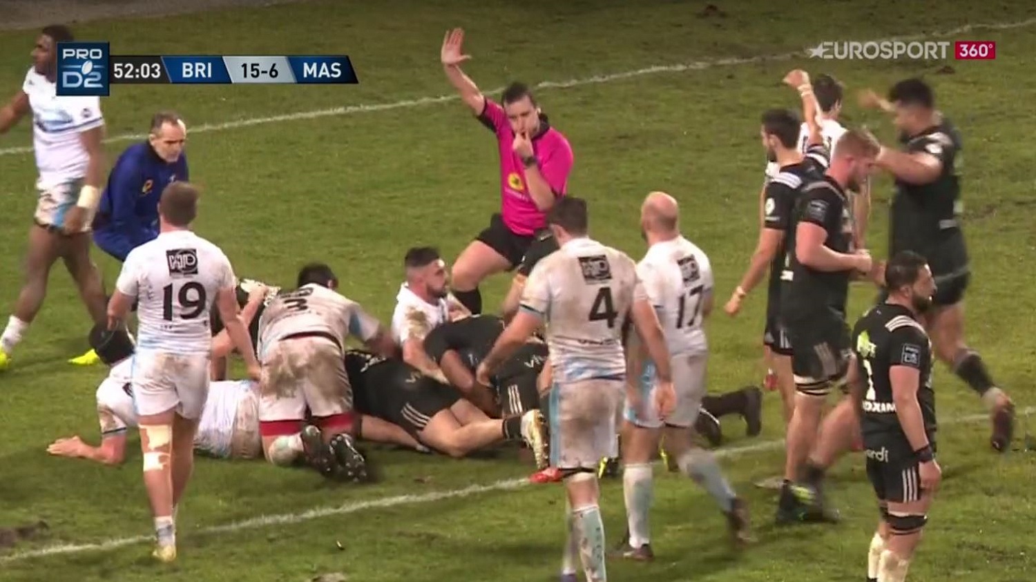 Brive s'impose contre Massy 37-13