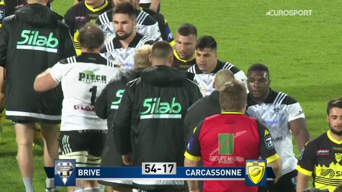 Brive l'emporte contre Carcassonne 54 à 17