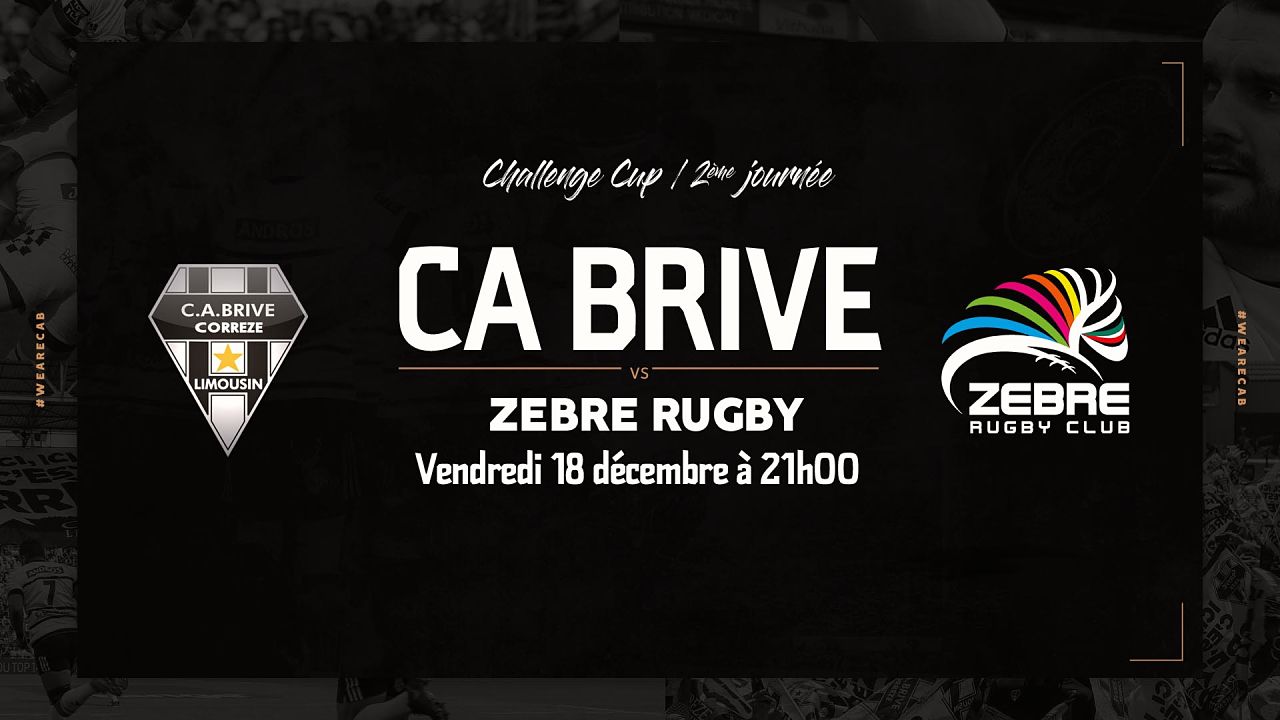 Challenge Cup Avant Match Ca Brive Zebre Rugby Club Allezbriverugby
